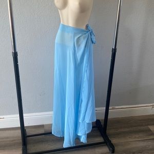 Sky Blue Beach Cover Up